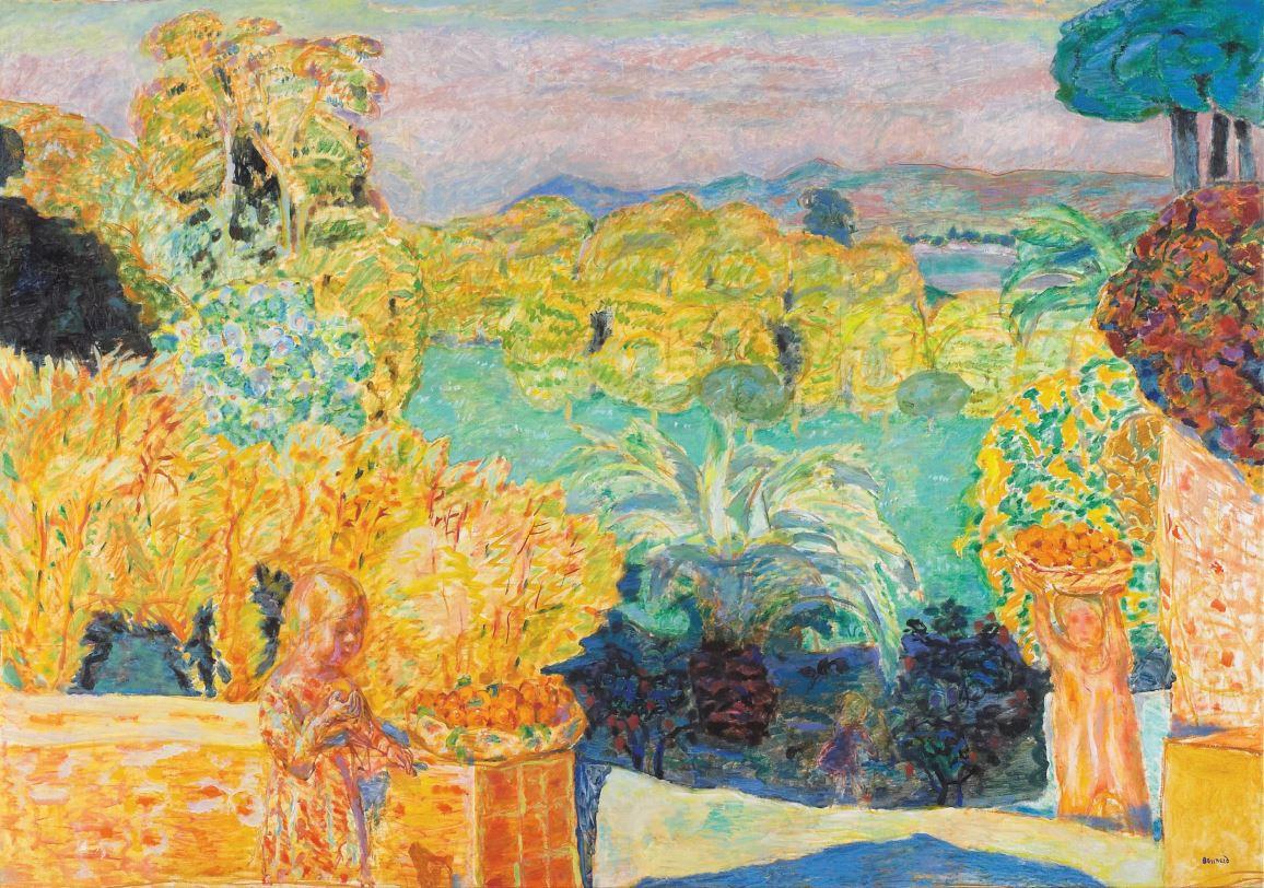 Bonhams : PIERRE BONNARD (1867-1947) Jeunes femmes au jardin